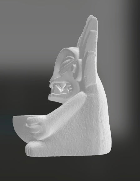 Guardian of the Shadow – Sculptural STL (Personal Use)