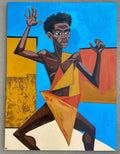 “The Dancing Man” Art Prints