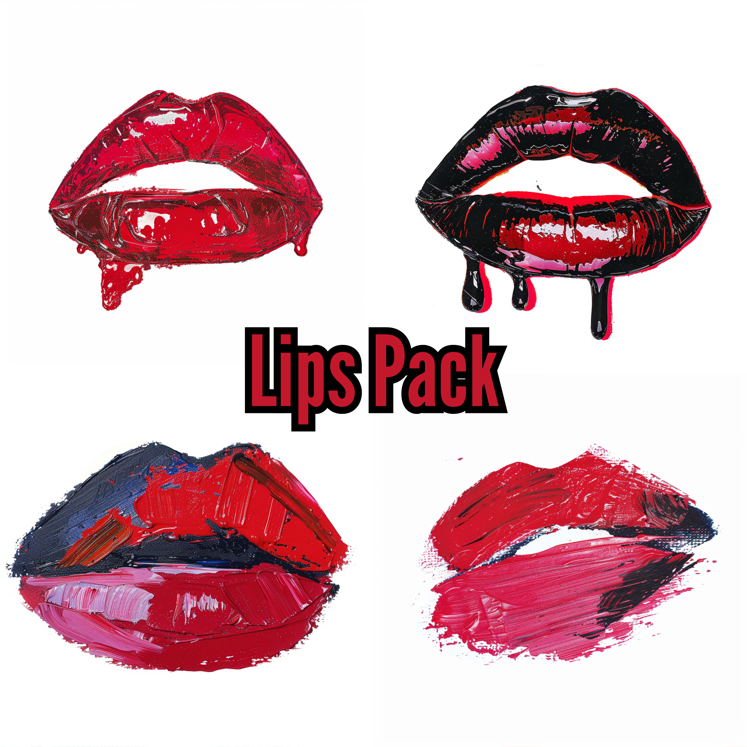 FACE FRAGMENT COLLAGE KIT