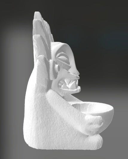 Guardian of the Shadow – Sculptural STL (Personal Use)